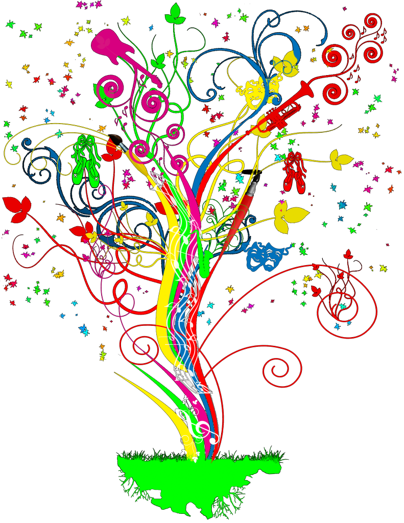 Mci - Music And Arts Background (791x1024), Png Download