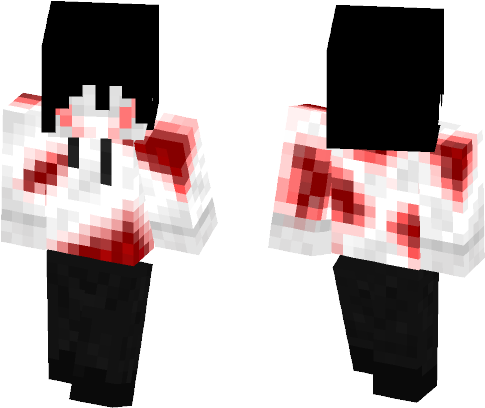 Jeff The Killer - Minecraft Skin John Wick (584x497), Png Download
