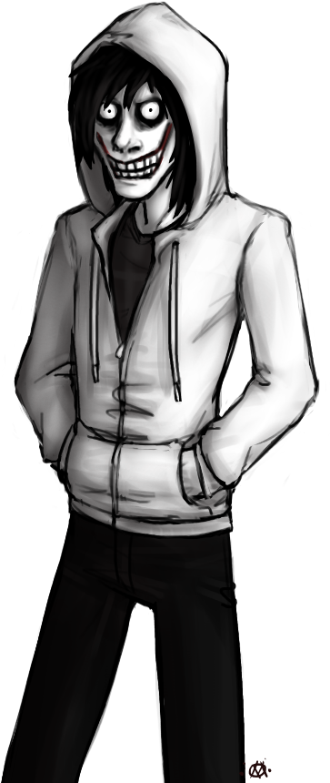 Jeff The Killer By Sinjawolfpaw - Human (432x883), Png Download