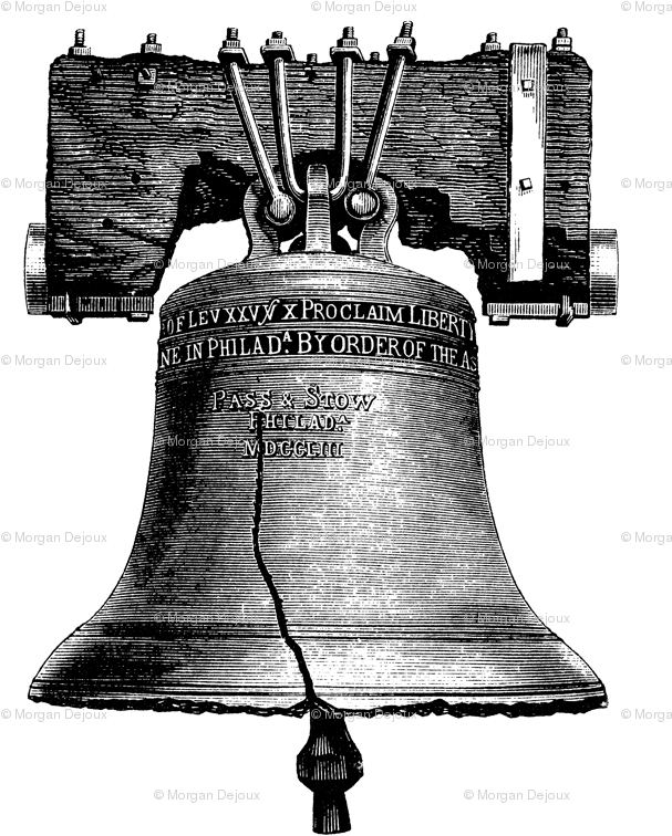 Giclee Painting: Liberty Bell, 19th Century, 24x18in. (636x810), Png Download