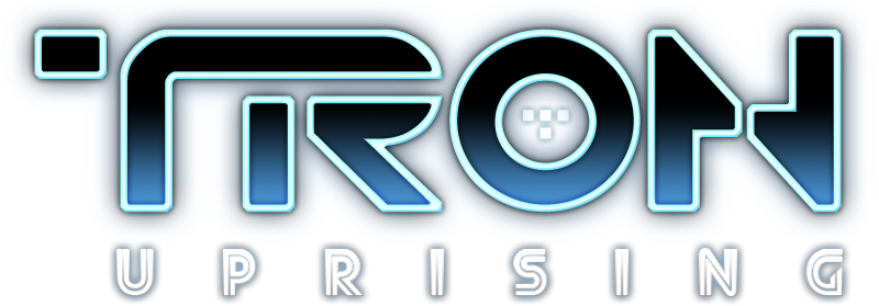 Tron Uprising Logo - Tron Uprising Logo Png (800x310), Png Download