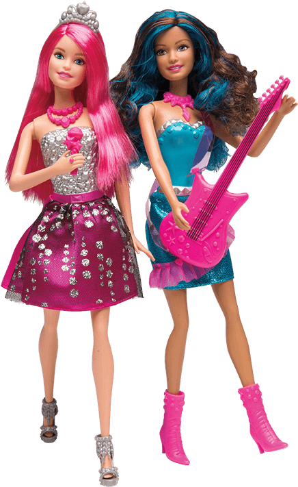 Barbie Courtney And Erika Dolls - Toy (750x750), Png Download