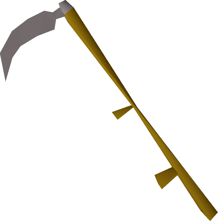 The Scythe Is An Untradeable Holiday Item - Old Scythe (763x776), Png Download
