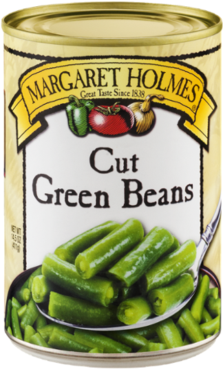 Cut Green Beans - Margaret Holmes Cut Green Beans (389x600), Png Download