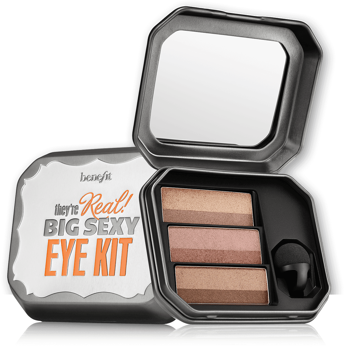 Two Tone Eyeshadow Duos Include Pigmented Matt, Shimmer, - Theyre Real Big Sexy Eye Kit (1220x1380), Png Download