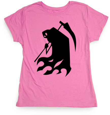 Kanji's Grim Reaper Womens T-shirt - T-shirt (484x484), Png Download