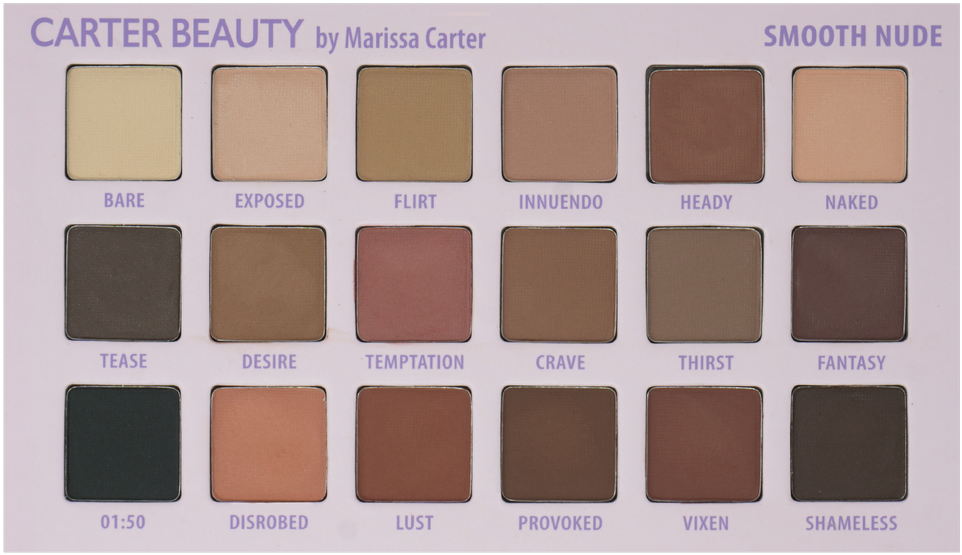 Eyeshadow Palette - Carter Beauty Eyeshadow Palette (1000x1000), Png Download