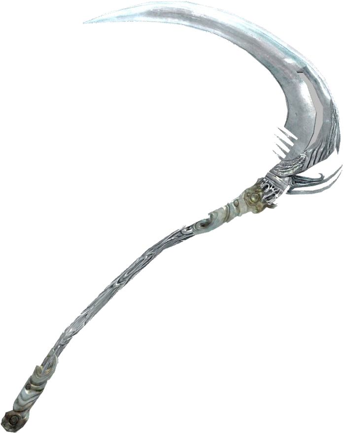 Ben's Scythe, Sahaqiel - Dmc Devil May Cry Weapons (698x879), Png Download