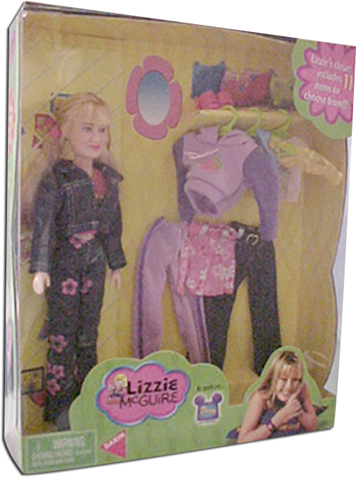 Lizzie Mc Guire Barbie Doll Disney Unique Gift Set - Lizzie Mcguire - Vol. 1 Dvd (510x684), Png Download