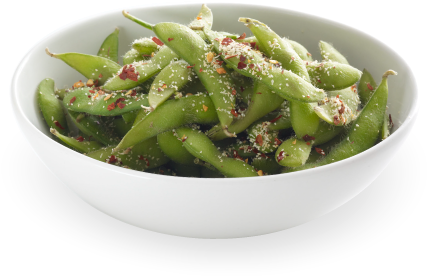 Edamine - Edamame (558x428), Png Download