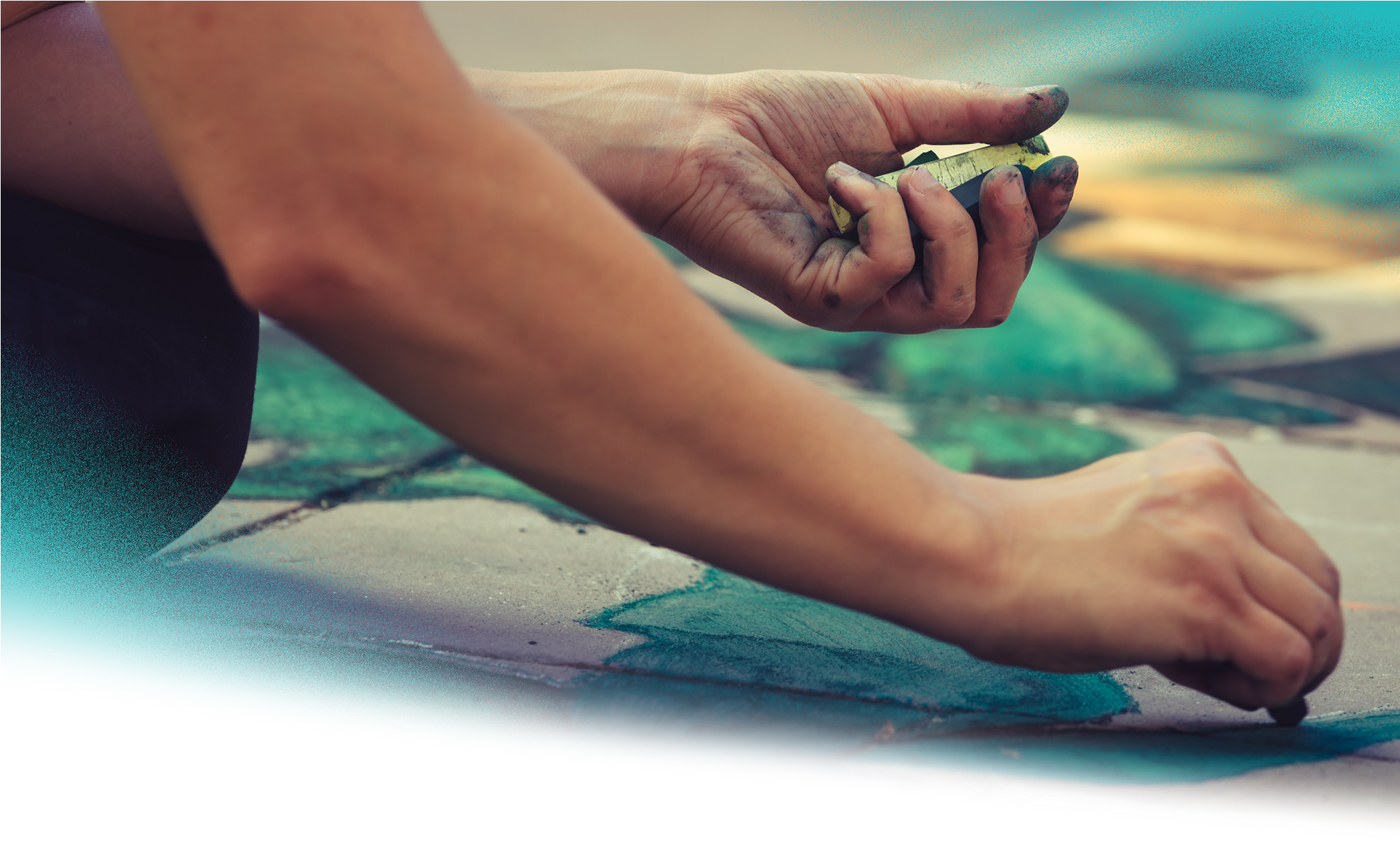 Chalkfest Is A Free Community Chalk Art Event In Green - Amarillo (2060x1364), Png Download