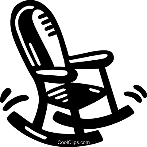 Rocking Chair - Clip Art (479x480), Png Download