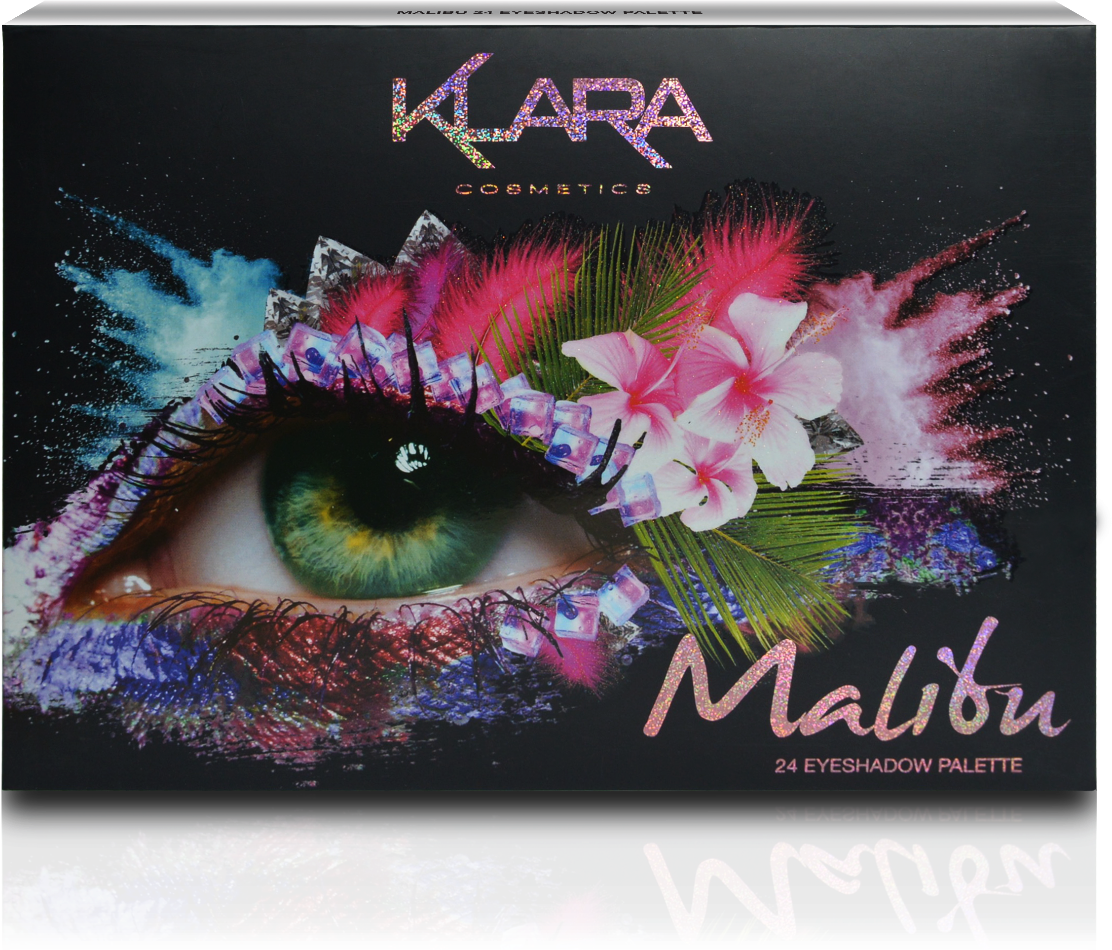 24 Shade Eyeshadow Palette - Klara Eyeshadow Palette (2454x2102), Png Download