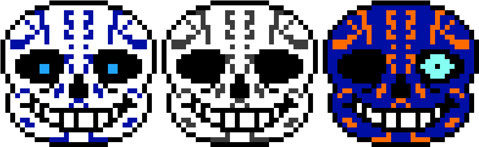 Sans Face Previes - Sans Face Png (990x300), Png Download