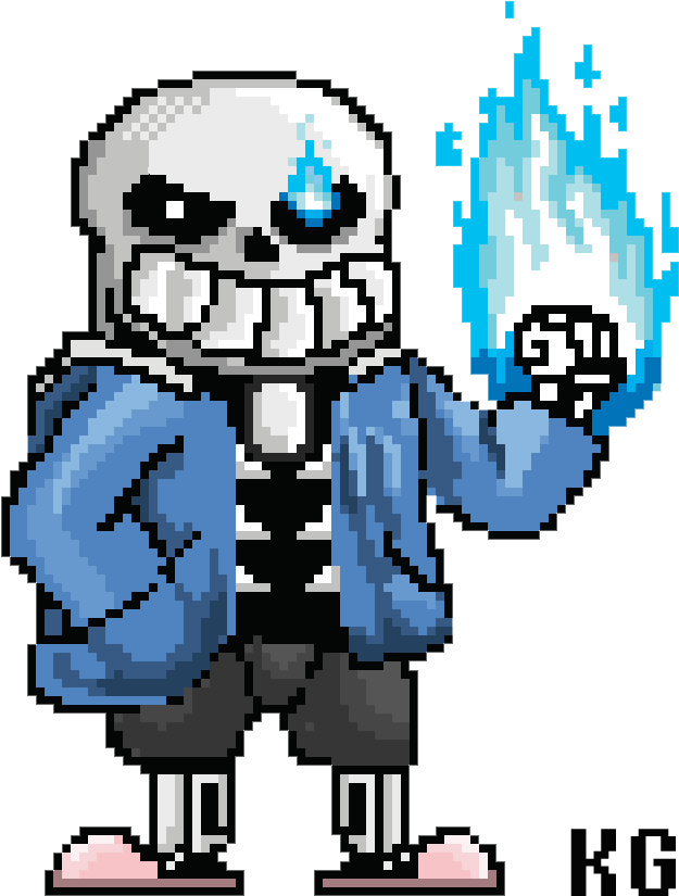 Sans Face Sprite Png - Sans 16 Bit Sprite (660x876), Png Download