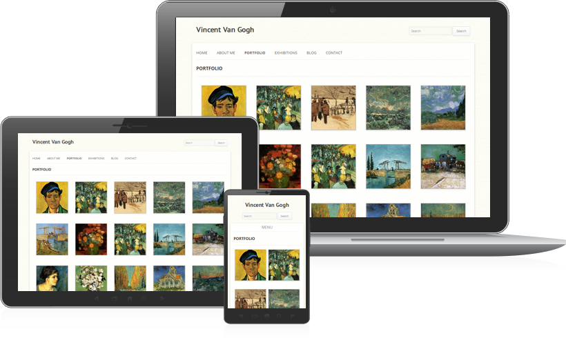 Wow Portfolio Watercolor Style - Young Man With A Hat (820x490), Png Download