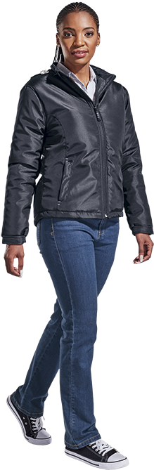 Ladies Cooper Jacket - Jeans And Polo Shirt (700x700), Png Download