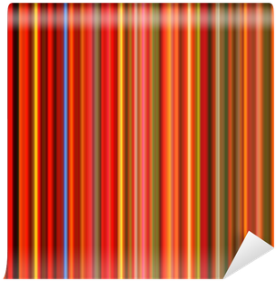 Vibrant Colorful Red Lines Abstract Background - Red (400x400), Png Download