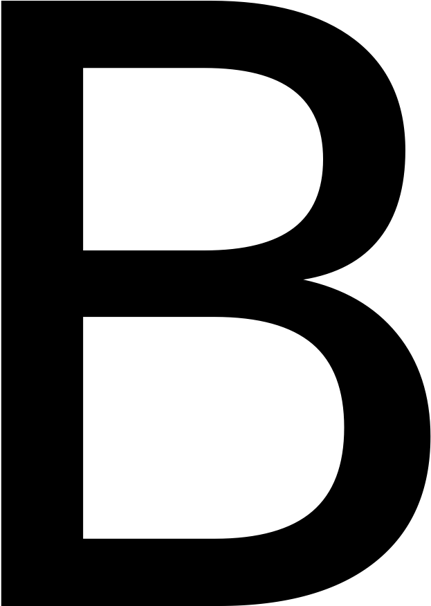 Today's Snap Has Been Brought To You By The Letter - Letter B (1200x1200), Png Download