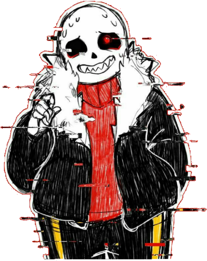Underfell Sans Red Underfellsans Smile Black - Fell Sans (1024x1024), Png Download