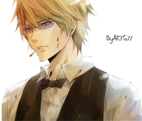 Durarara, Anime, And Shizuo Image - Hot Blonde Anime Guys (500x425), Png Download