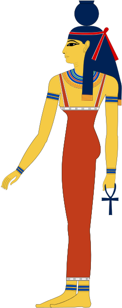 Nut - Nut Goddess (320x649), Png Download