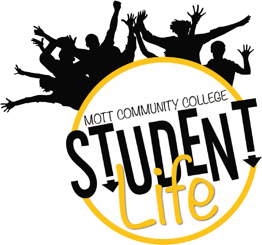 Mott Community College Student Life Logo - Student Life (900x843), Png Download