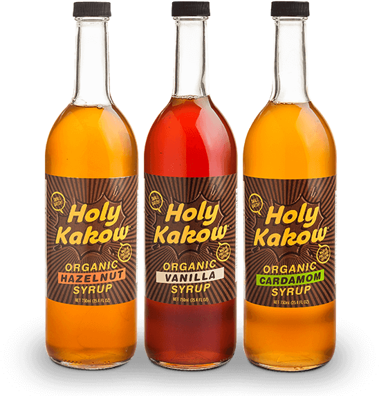 Organic Cafe Syrups - Holy Kakow Rapture Organic Chocolate Syrup - 2 Pack (600x600), Png Download