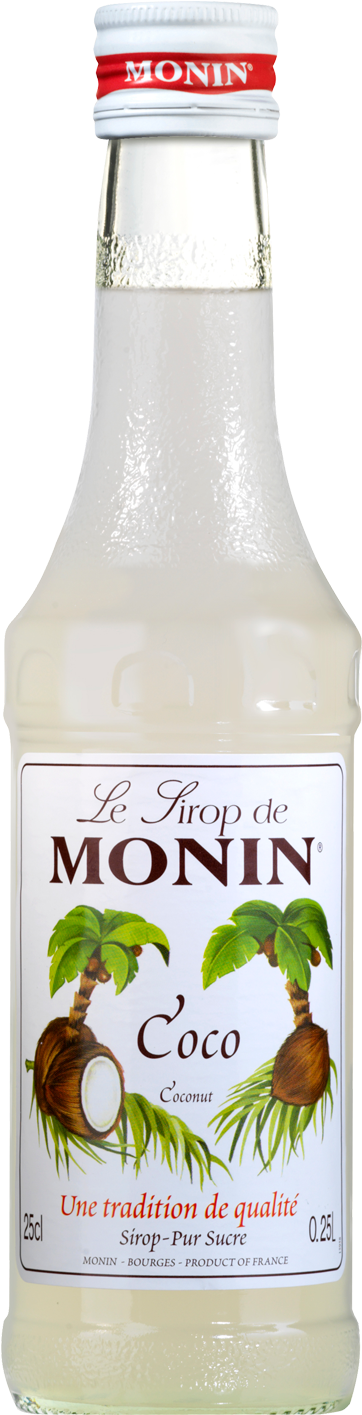 Monin Coconut Syrup - Monin Mojito Mint Syrup, 250ml (1960x1494), Png Download