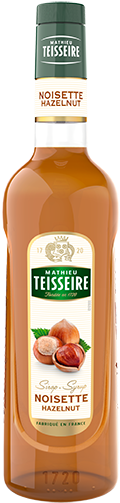 Noisette Teisseire Noisettex Hd - Teisseire Syrup France (346x535), Png Download