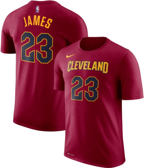 Nike Men's Lebron James Cleveland Cavaliers Gears 75% - Collin Sexton Cavs Shirt (680x585), Png Download