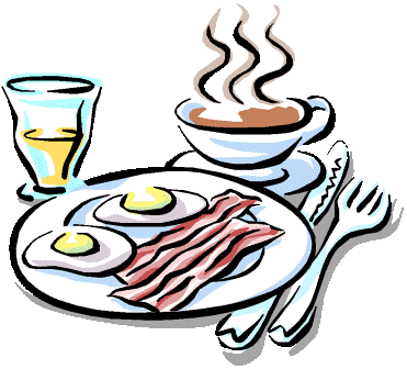 Breakfast Clipart Big Breakfast - Brunch Clipart (371x336), Png Download