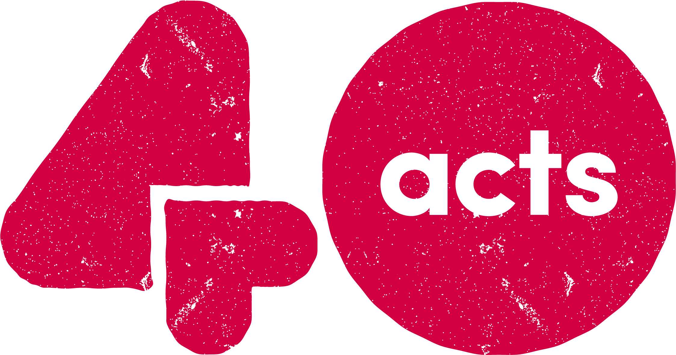 Generosity In The Magic Kingdom - 40 Acts Logo (2362x2362), Png Download