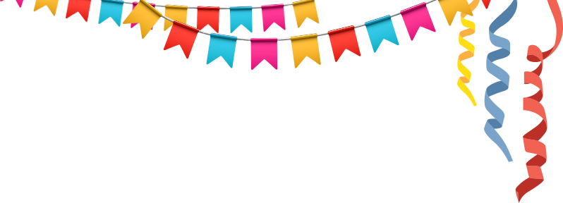 Happy Birthday - Party (798x288), Png Download