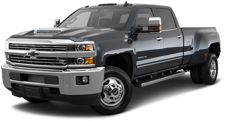 2018 Chevy Silverado 3500hd - 2018 Black Chevy Silverado 3500 (1000x550), Png Download