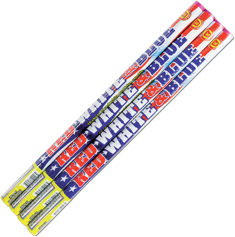 Free Red White And Blue Fireworks Png - Roman Candle (800x800), Png Download