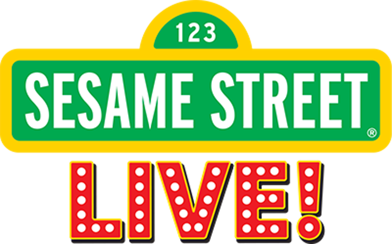 Sesame Street Live Coupons - Sesame Street Live Logo (800x498), Png Download