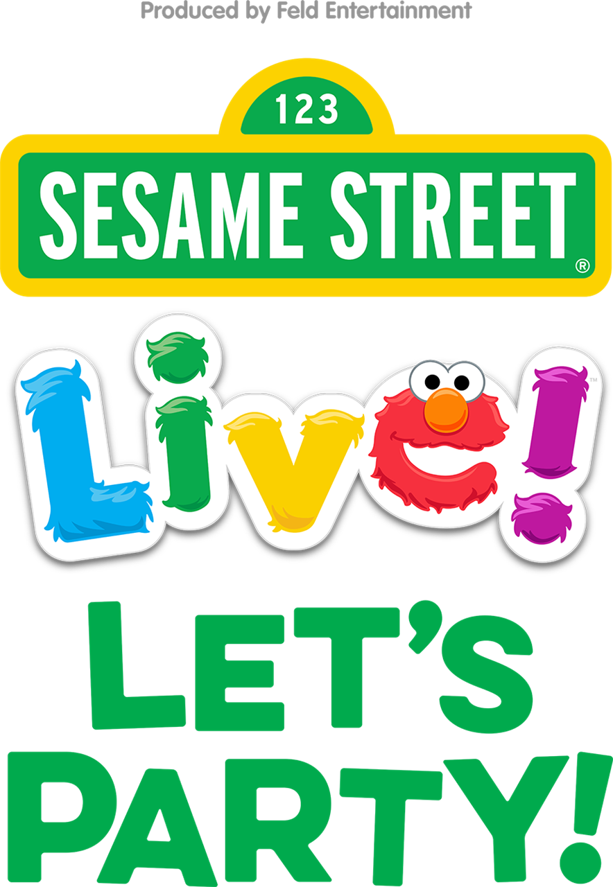 Sesame Street Live - Let's Party Sesame Street Live Ticket (884x1280), Png Download