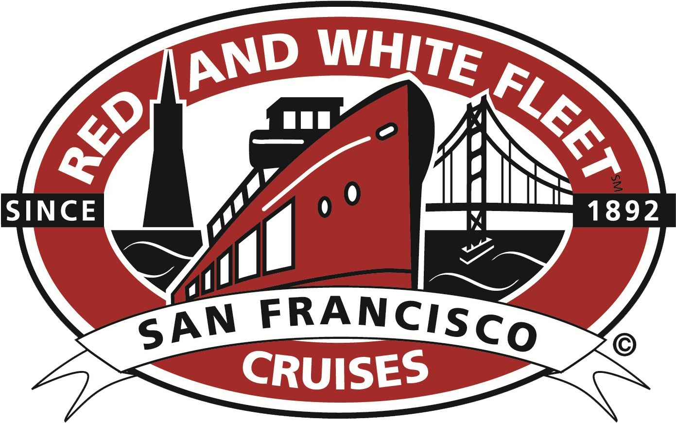 Red And White Fleet - Red And White Fleet Logo (1549x929), Png Download