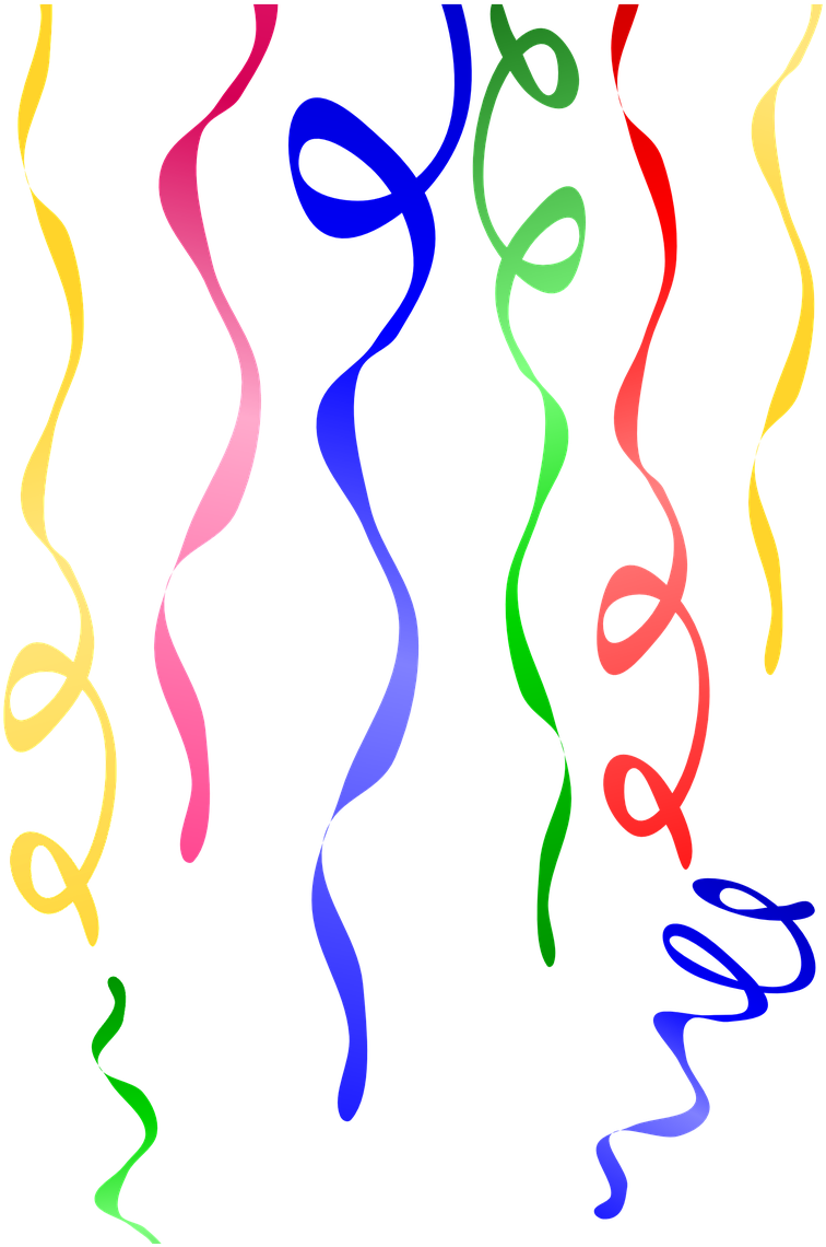 Bilder Luftschlangen (1202x1280), Png Download