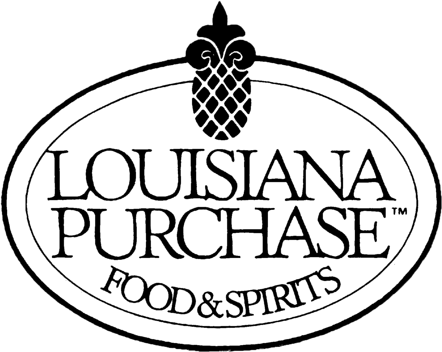 Louisiana Purchase Food & Spirits - Louisiana Purchase Drawing (1500x1218), Png Download