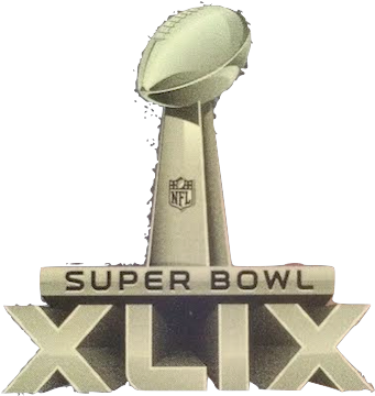 Super Bowl 2016 Logo Png - Super Bowl Xlix Logo Png (392x410), Png Download