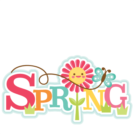 Spring Clipart Scrapbook - Miss Kate Cuttables Spring (432x432), Png Download