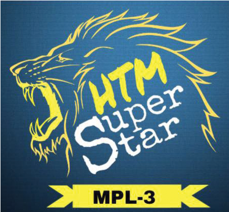 Htm Super Star - Chennai Super Kings Cricket Sport Metal Watch (500x500), Png Download