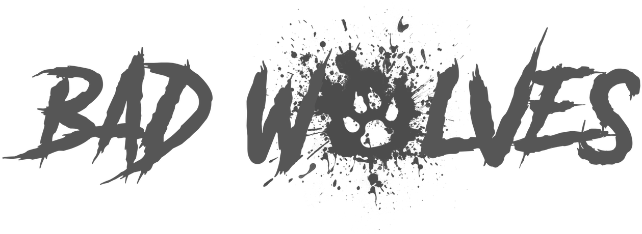 Bad Wolves Store Logo - Bad Wolves Logo (1300x473), Png Download