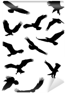 Eagle Silhouette Tattoo (400x400), Png Download