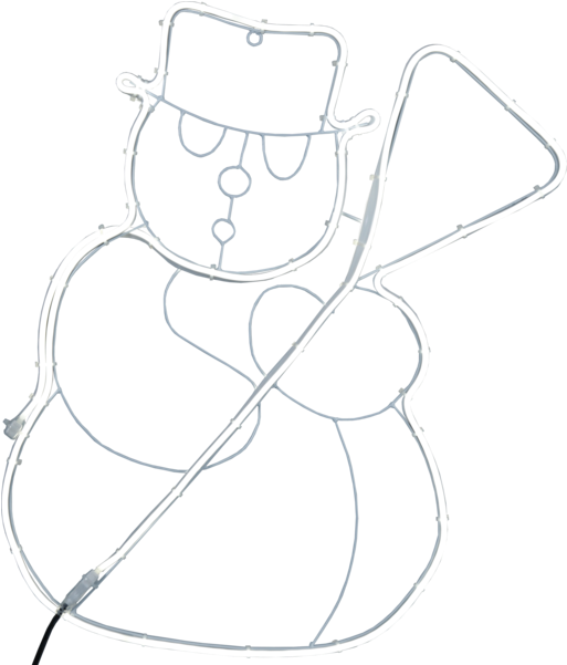 Silhouette Neoled - Line Art (600x600), Png Download