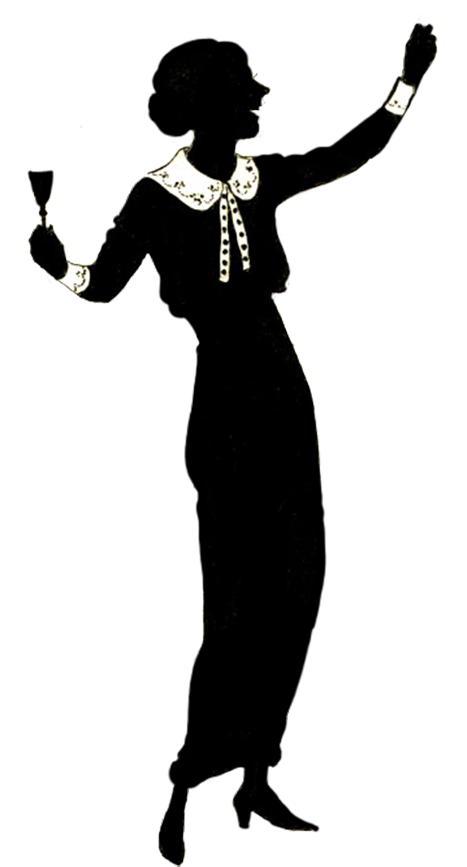 Business Woman Silhouette Png Download (467x886), Png Download