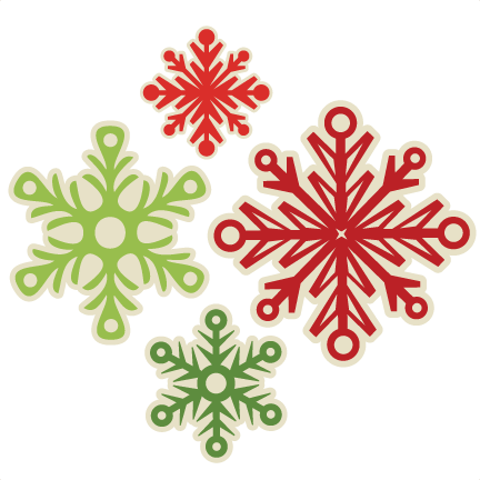 Snowflake Set Model/sku - Miss Kate Cuttables Snowflakes (432x432), Png Download