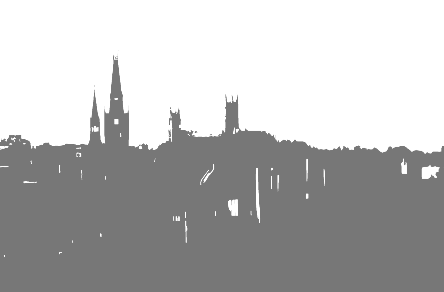 Scholars In Residence - Georgetown University Silhouette (900x592), Png Download